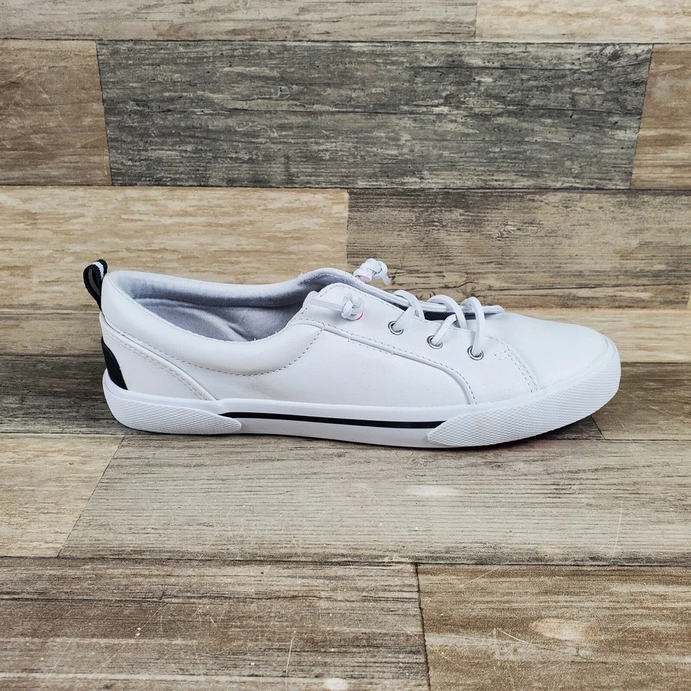 Sperry Pier Boat Shoes Kids Sz 4.5 Low Top Sneakers (WORN 1X)